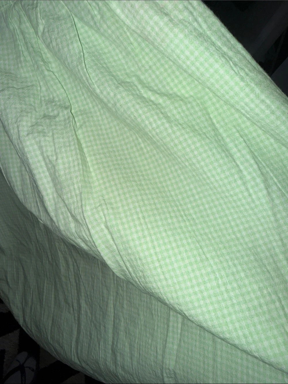 J. Crew vintage Light Green Sleeveless Button-Front Tunic